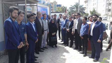 نخستین یخچال مهربانی در استان بوشهر نصب شد