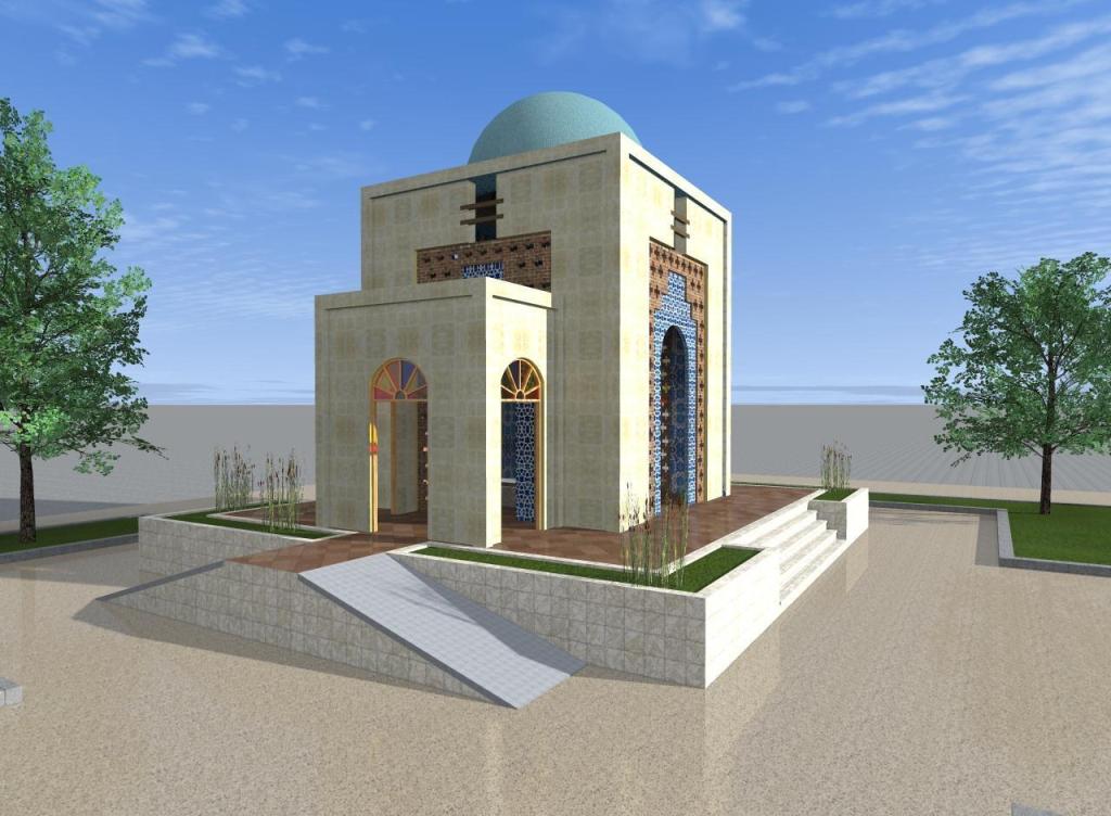 ساخت یادمان شهدای گمنام شهر چغادک به پایان رسید+تصویر
