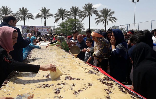 بزرگترین رنگینک جهان در آبپخش رونمایی شد+تصویر