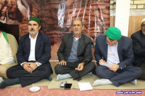 گردهمایی سادات در روستای درازی دشتی+تصویر