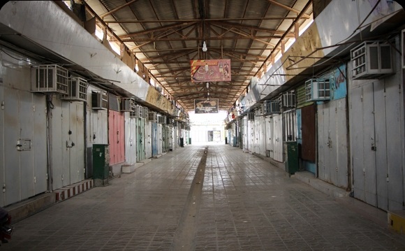 بازار شهرستان‌های قرمز بوشهر تعطیل شد