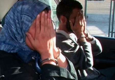 دستگیری زن و مرد سارق در جم
