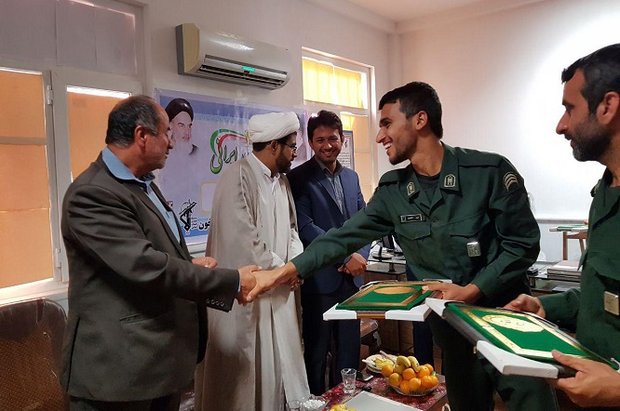 پاسداران بردخونی تجلیل شدند+عکس