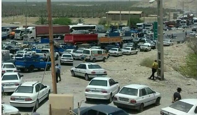 آب راه اصلی بوشهر – شیراز را بست!+عکس