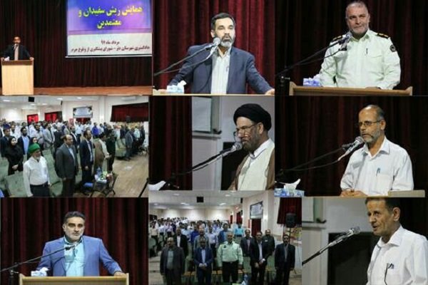 همایش ریش سفیدان و معتمدان محلی در شهرستان دیر برگزار شد+تصویر