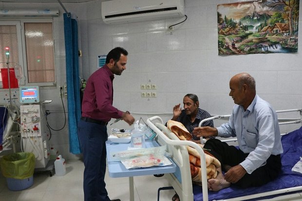 انجام  سالانه بیش از ۴۲۰۰ دیالیز در شهرستان تنگستان