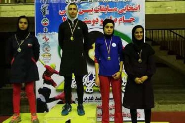 بانوی ووشوکار گناوهای قهرمان کشور شد