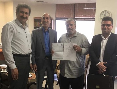 مجوز احداث جایگاه CNG برای اهرم صادر شد+عکس