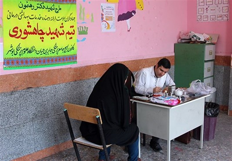 ارائه خدمات بهداشتی به ۸۰۰ نفر در درمانگاه صحرایی