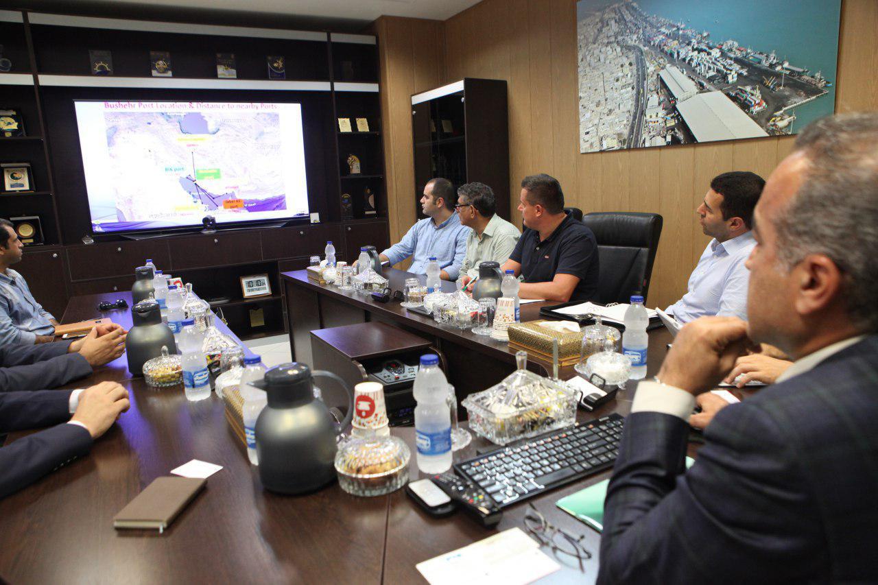 بازدید سرمایه گذاران اتریشی از فرصت های سرمایه گذاری بندر بوشهر