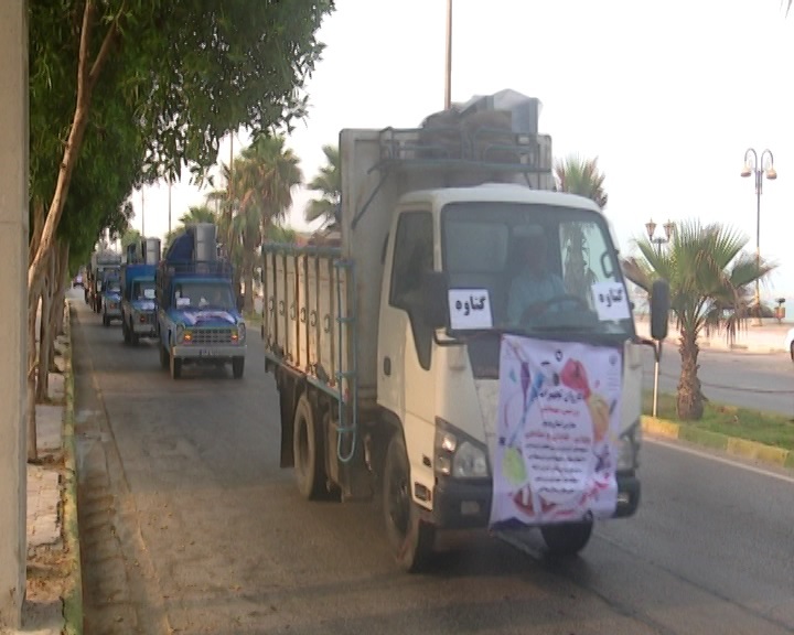 ارسال اقلام بهداشتی و ورزشی به مدارس استان