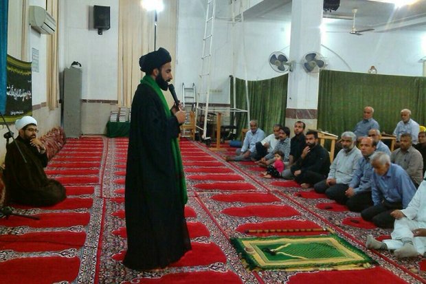 کاروان پیاده عاشورائیان چغادک به شهر بردخون رسیدند