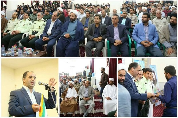 همایش شکوه پایداری در کنگان برگزار شد+عکس