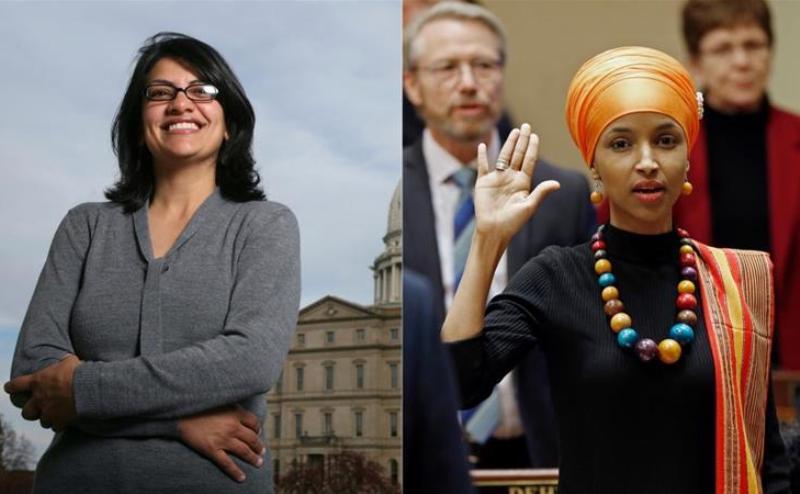 نخستین بار ۲ زن مسلمان به مجلس آمریکا راه یافتند+عکس