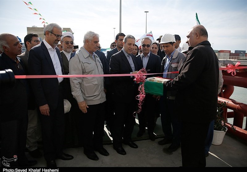افتتاح تاسیسات اسکله سوخت‌رسانی بوشهر