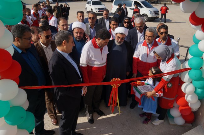 مرکز کنترل و هماهنگی عملیات جمعیت هلال احمر بوشهر افتتاح شد+عکس