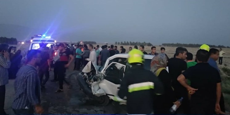 تصادف خونین در محور خورموج / چهار نفر جان باختند