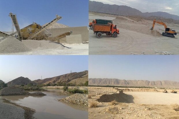 برداشت بی‌رویه از معادن شهرستان جم
