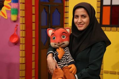 گفتگو با عروسگ کردان برنامه کودک در صدا و سیمای مرکز بوشهر