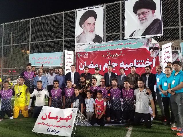 بندر بوالخیر قهرمان مسابقات فوتبال ۹ نفره استان شد