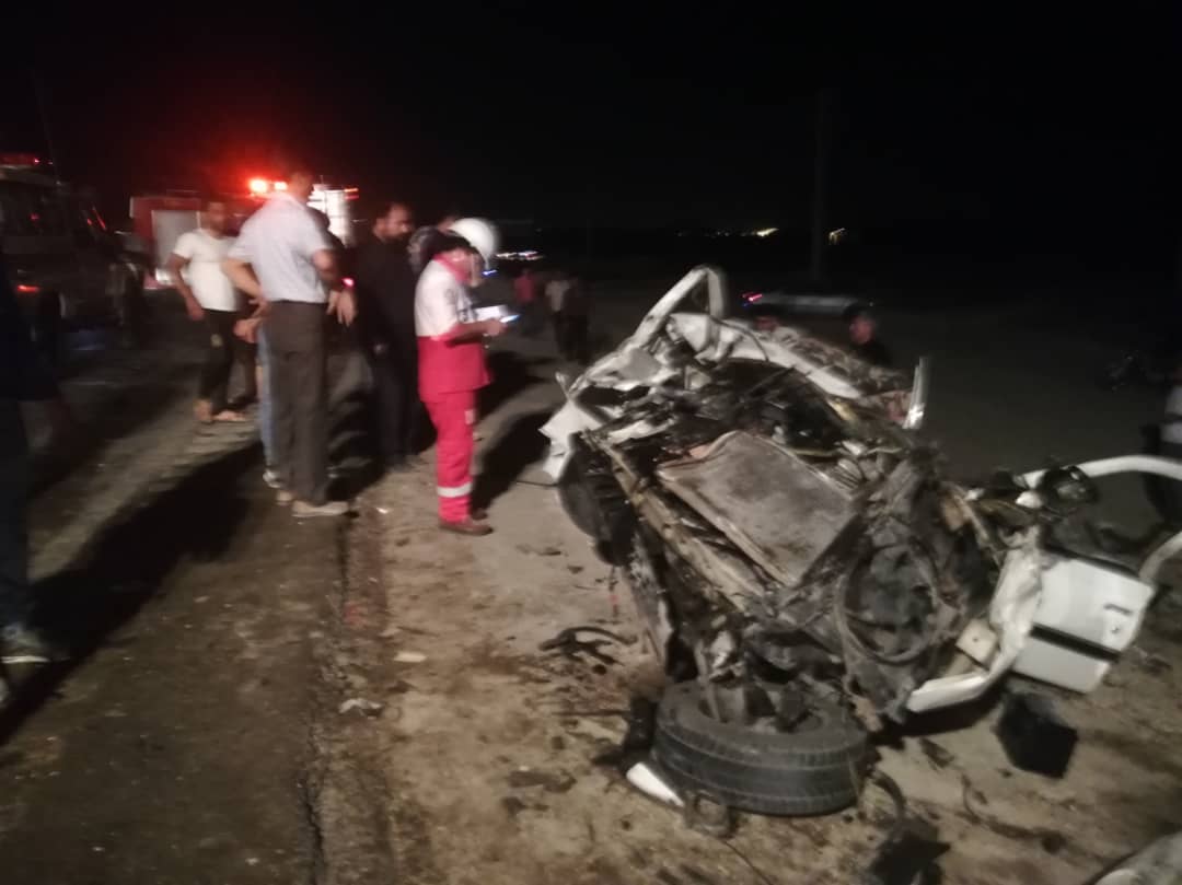 ۷ کشته و زخمی در تصادف محور دشتستان-دالکی