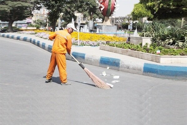 کاهش ساعت کار پاکبانان در بوشهر