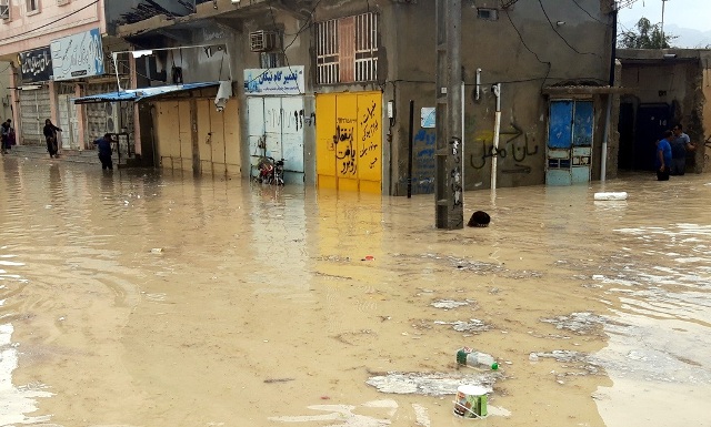 خسارت ویرانگر سیل و طغیان رودخانه ها در جنوب بوشهر+عکس و فیلم