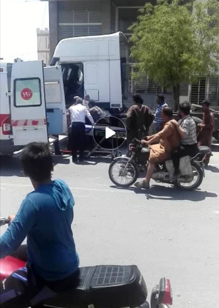 توضیحات علوم پزشکی بوشهر در مورد مرگ راننده کامیون در کنگان