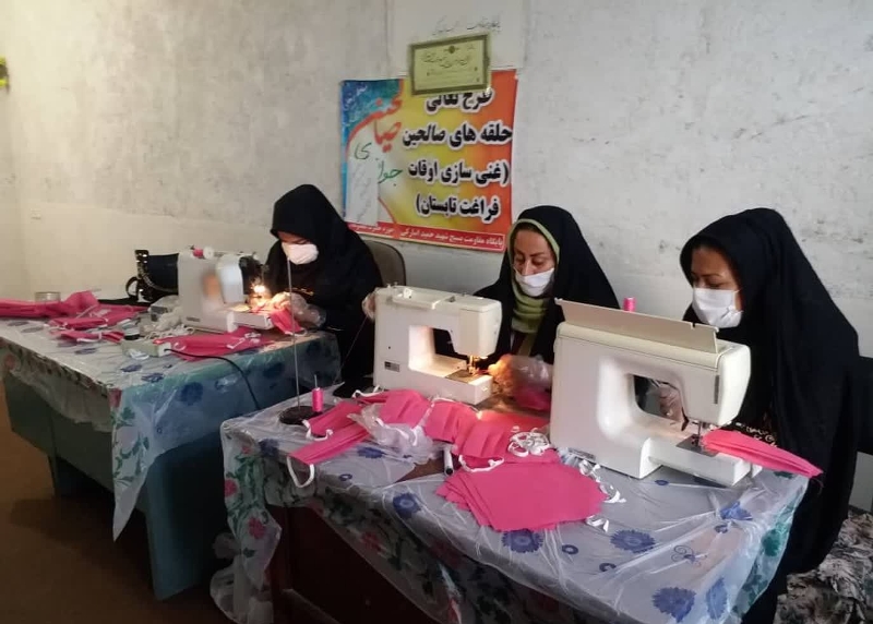تهیه لوازم بهداشتی بیمارستان خلیج فارس به همت خواهران بسیجی استان بوشهر+عکس