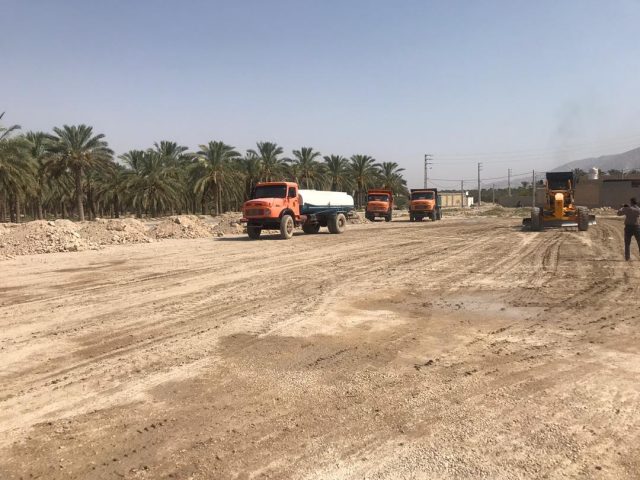 عملیات اجرایی احداث پارک کلات اهرم آغاز شد