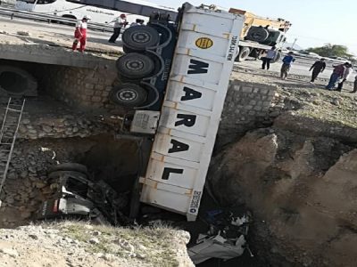 تصادف مرگبار در دشتستان+عکس