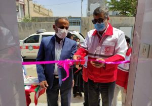 افتتاح خانه هلال شهر چغادک
