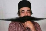 محمد علی نژاد صاحب بلندترین سبیل ایران درگذشت