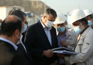 بازدید رئیس سازمان انرژی اتمی از نیروگاه بوشهر+عکس