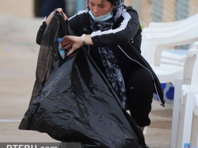 حرکت ارزشمند زن بلاروسی در بوشهر