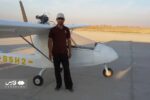 جوان بوشهری که در خانه‌اش هواپیما می‌سازد!