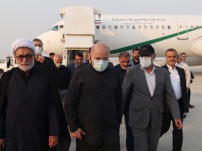 سفر رئیس مجلس به استان بوشهر+تصویر