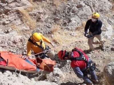 سقوط از کوه زن جوان را به کام مرگ برد