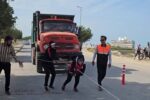 رکورد گینسی حمل کامیون در بوشهر توسط بانوی رزمی کار به ثبت رسید + عکس