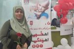 بانوی رکورد دار اهدای خون در بوشهر
