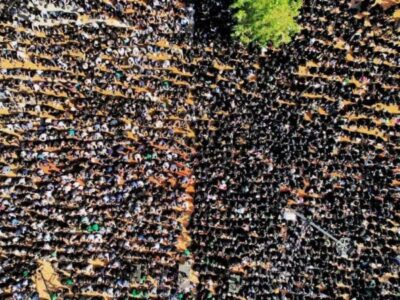 شور و شوق قرآنی هزاران نفری در دهکده قرآنی ایران+عکس