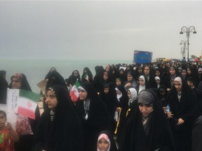 راهپیمایی بوشهری‌ها در صیانت از حریم خانواده
