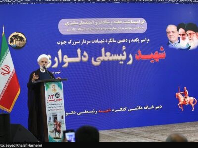 برگزاری مراسم یکصد و دهمین سالگرد شهادت رئیسعلی دلواری +تصویر