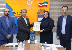 یک خانم سکاندار بهزیستی استان بوشهر شد