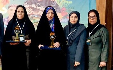 ۲ بانوی بوشهری تولیدکننده نمونه کشور شدند