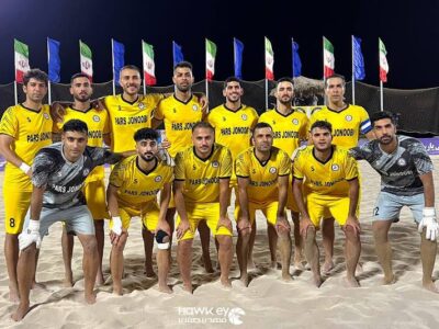 طلسم قهرمانی فوتبال ساحلی بوشهر ۵ ساله شد