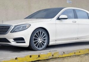 بنز ۷ میلیارد تومانی در دشتستان توقیف شد