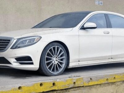 بنز ۷ میلیارد تومانی در دشتستان توقیف شد