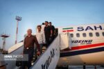 بازگشت پرواز‌ها به آسمان بوشهر پس از ۱۳۳ روز