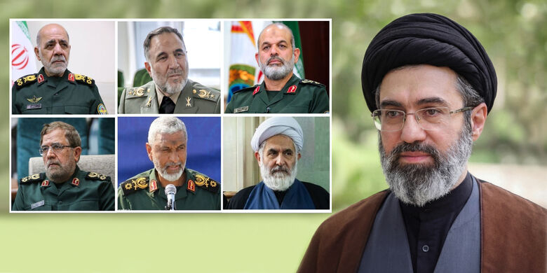 انتصاب ۶ فرمانده عالیرتبه در نیروهای مسلح توسط فرمانده کل قوا انتصاب ۶ فرمانده عالیرتبه در نیروهای مسلح توسط فرمانده کل قوا